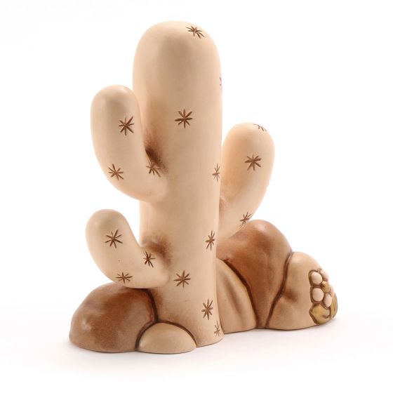 Thun Cactus Con Cespuglio Presepe Classico Champagne - S2244B83 - Gioielleria De Patto