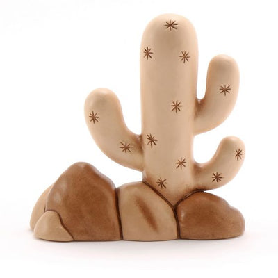 Thun Cactus Con Cespuglio Presepe Classico Champagne - S2244B83 - Gioielleria De Patto