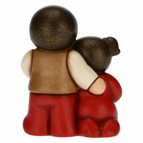 Thun Bimbi con gatto Presepe Classico rosso - S3117A82 - Gioielleria De Patto