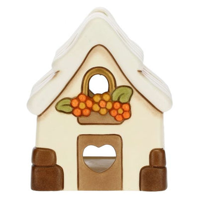 Thun Porta candela in ceramica a forma di casetta - S3154H90 - Gioielleria De Patto