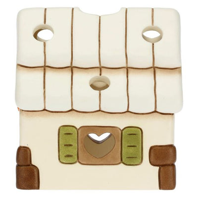 Thun Porta candela in ceramica a forma di casetta - S3154H90 - Gioielleria De Patto