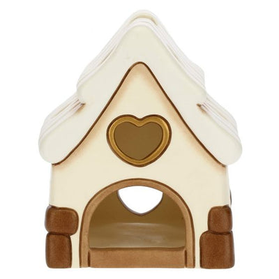 Thun Porta candela in ceramica a forma di casetta - S3154H90 - Gioielleria De Patto