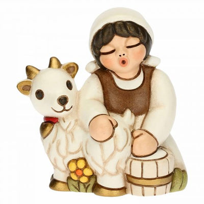 Thun Mungitrice di capre Presepe Classico bianco - S3171A83 - Gioielleria De Patto