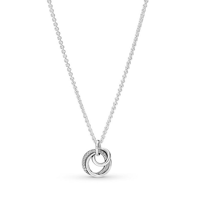 Collana Donna Pandora Intreccio Infinito - 391455C01 - Gioielleria De Patto
