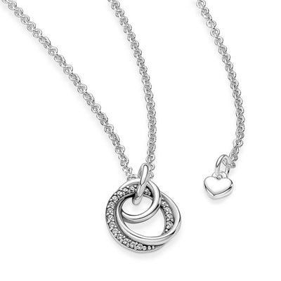Collana Donna Pandora Intreccio Infinito - 391455C01 - Gioielleria De Patto