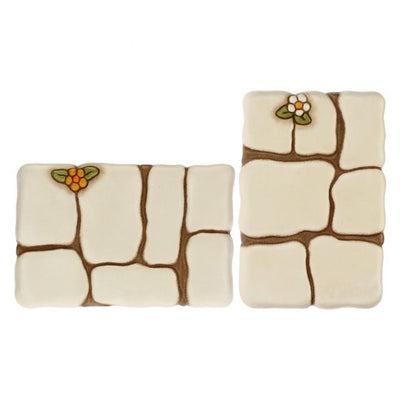 Thun Set 2 pezzi di lastricato Presepe Classico - S3176A91 - Gioielleria De Patto