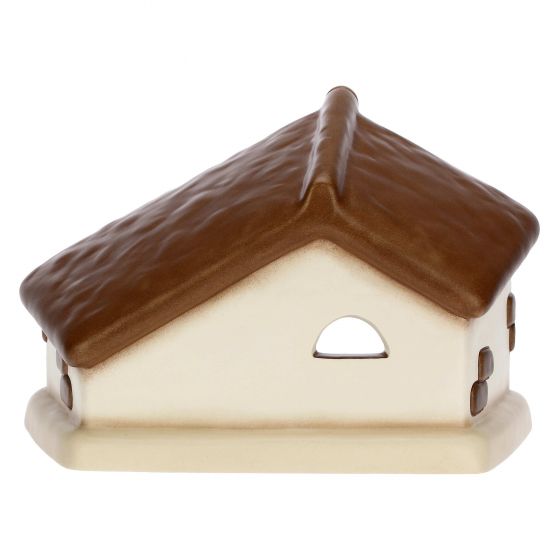 Thun Capanna Presepe Classico con gancio per addobbi bianco - S3198A83 - Gioielleria De Patto