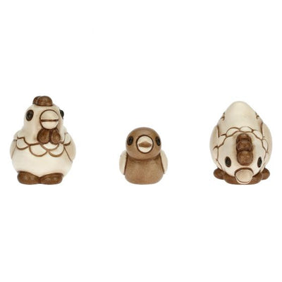 Thun Set due galline e pulcino Presepe Classico - S3232A91 - Gioielleria De Patto