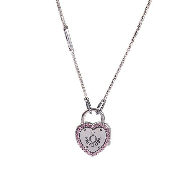 Collana Donna Pandora Lucchetto d'Amore - 396583FPC - Gioielleria De Patto