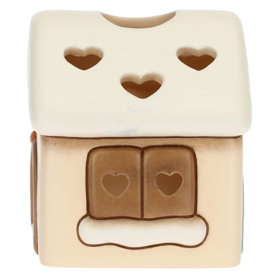 Thun Tealight casetta crema Regali d'inverno - S3288H90 - Gioielleria De Patto