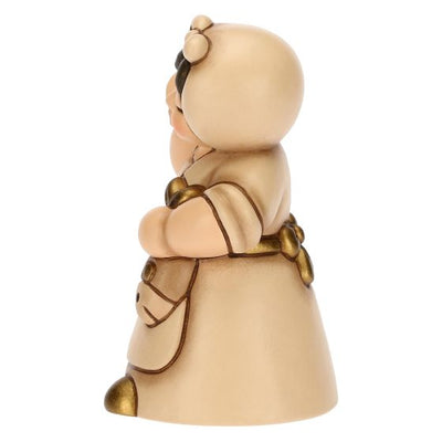 Thun Donna con Pesce in Ceramica Presepe Classico Champagne - S3317B83 - Gioielleria De Patto