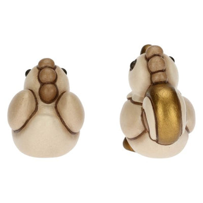 Thun Set Gallo e Gallina in Ceramica Presepe Classico S3326A91 - Gioielleria De Patto