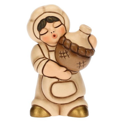 Thun Oste con Damigiana in Ceramica Presepe Classico Champagne S3327B83 - Gioielleria De Patto