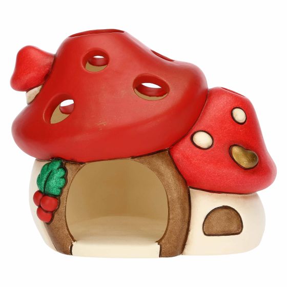 Thun Tealight Casetta a forma di fungo Bosco Magico - S3331H90 - Gioielleria De Patto