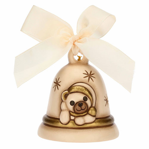 Thun Campanella Limited Edition 2023 crema con Teddy in ceramica - S3335B83 - Gioielleria De Patto