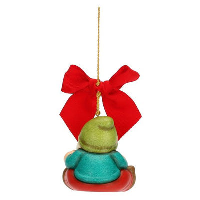 Thun Addobbo Natalizio Gnomo Oliver con arcobaleno in ceramica, maxi - S3340A82 - Gioielleria De Patto