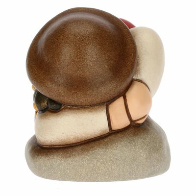 Thun Pastore dormiente in Ceramica Presepe Classico rosso - S3343A82 - Gioielleria De Patto