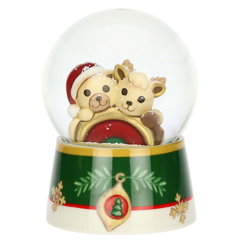 Thun Boule de neige con Teddy e Renna Robin - S3367P00 - Gioielleria De Patto