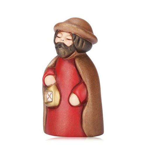 Figura Thun Giuseppe Presepe Classico Rosso - S511A82 - Gioielleria De Patto