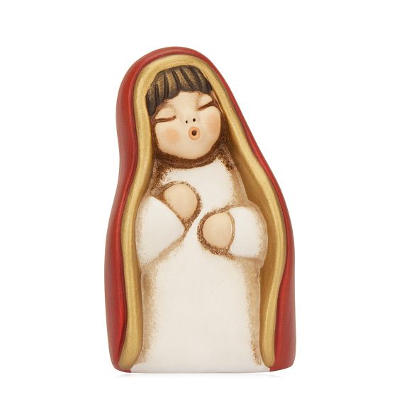 Figura Thun Maria Presepe Classico Rosso - S512A82 - Gioielleria De Patto