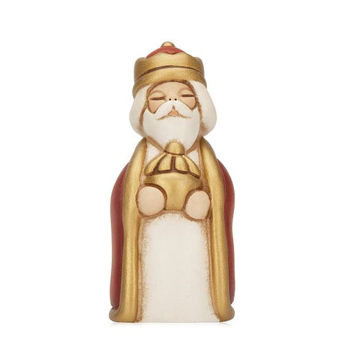 Figura Thun Re Magio Baldassarre con inenso Presepe Classico Rosso - S514A82 - Gioielleria De Patto