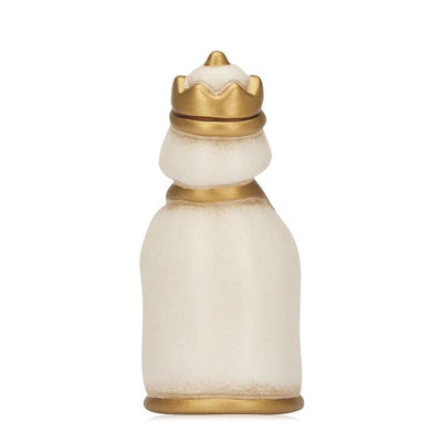 Figura Thun Re Magio Baldassarre con incenso Presepe Classico Bianco - S514A83 - Gioielleria De Patto