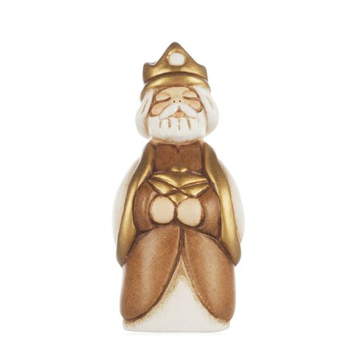 Figura Thun Re Magio Gaspare Presepe Classico Bianco - S519A83 - Gioielleria De Patto