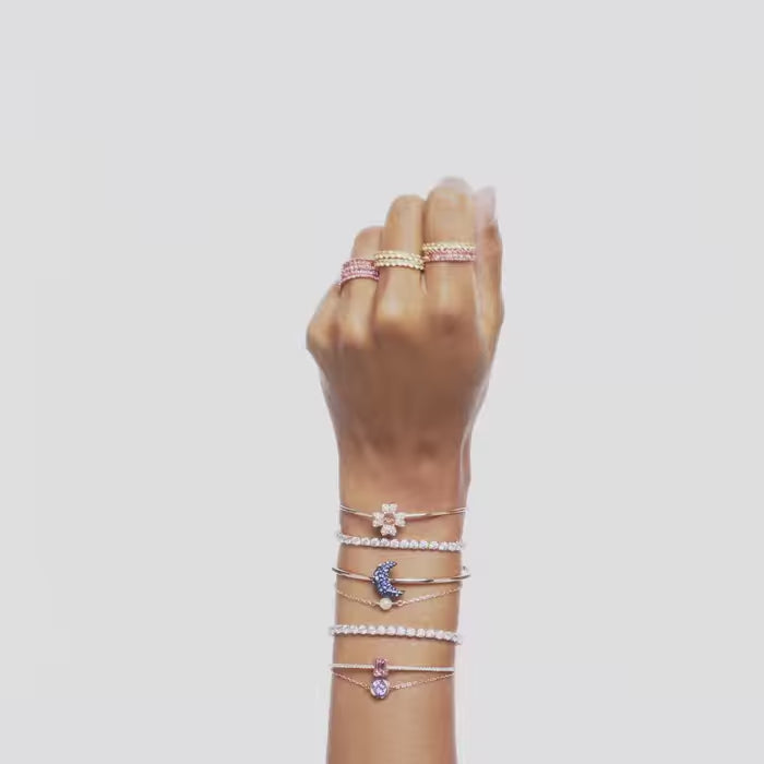 Carica il video: Swarovski Braccialetto Donna Matrix Tennis